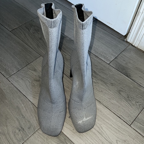 Rag & Bone Ellis stretch knit sock boot gray - Picture 6 of 8